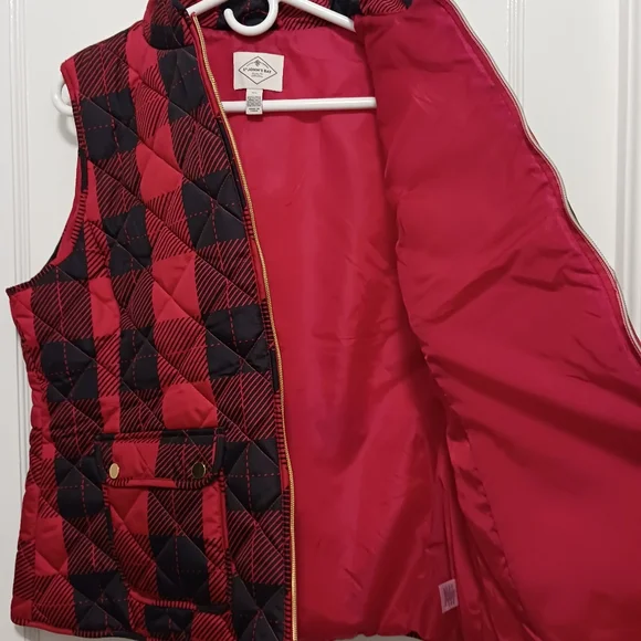 St. John's Bay Puffer Vest SZ 0X NWT - Picture 5 of 9